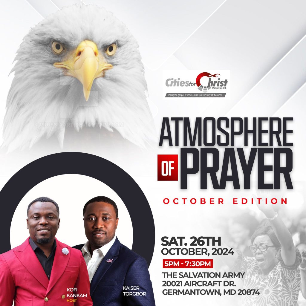 Atmosphere of prayer- October Edition